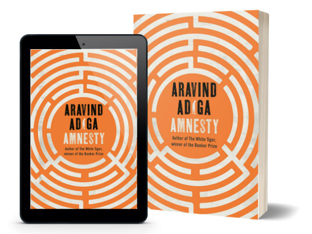 Amnesty by Aravind Adiga | Book Cover