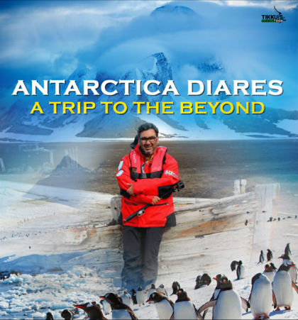 Antarctica Diaries: A Trip To The Beyond by Anuj Tikku | Book Cover
