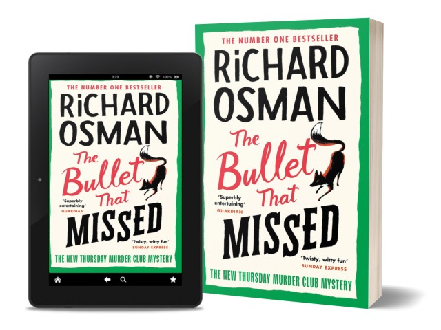 The Bullet That Missed by Richard Osman Book Cover