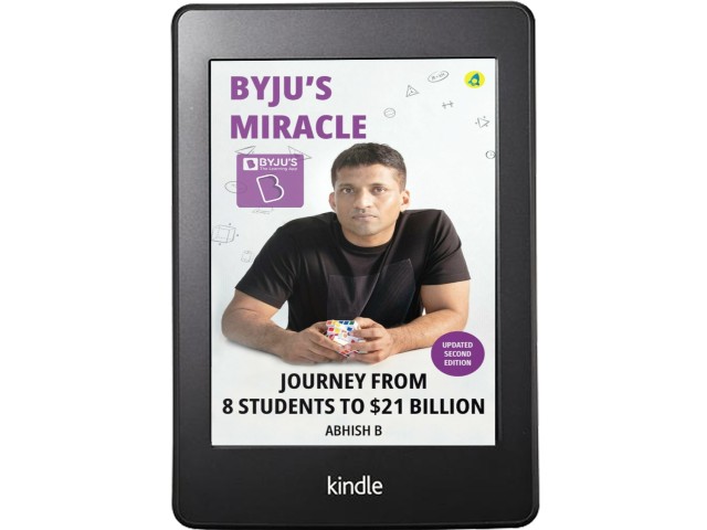 BYJU's Miracle Journey: from 8 Students to $21 Billion (Indian Unicorns) by B. Ashish | Book Cover
