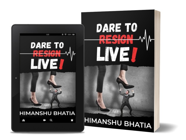 Dare To Live! By Himanshu Bhatia | Book Cover