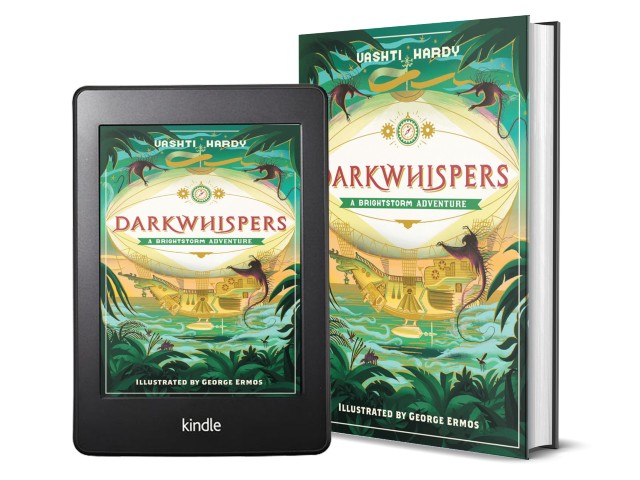 DarkWhispers by Vashti Hardy | Book Cover