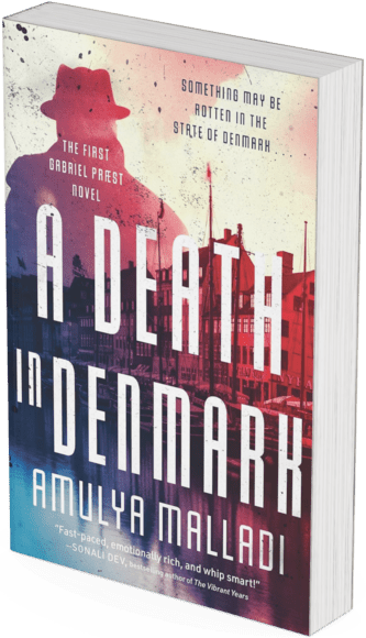 A Death in Denmark by Amulya Malladi | Book Cover