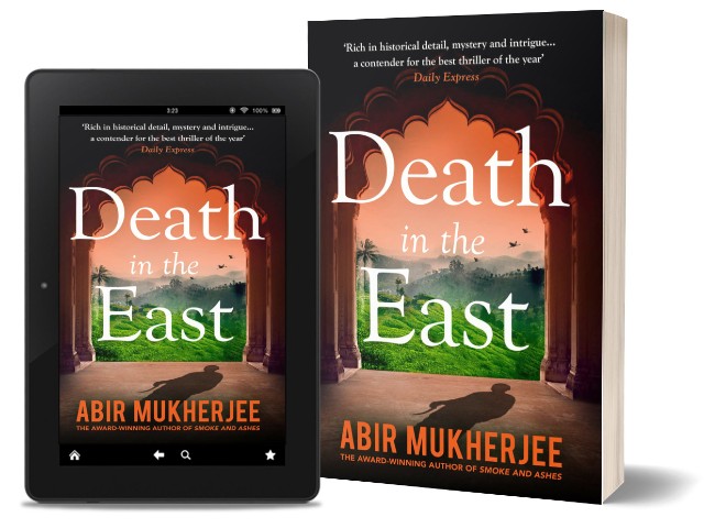 Death in the East by Abir Mukherjee | Book Cover