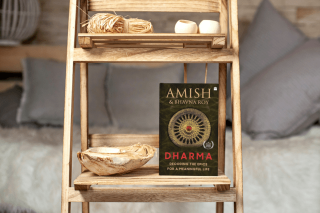 Dharma | Conversational Stories by Amish and Bhavana | Book Cover