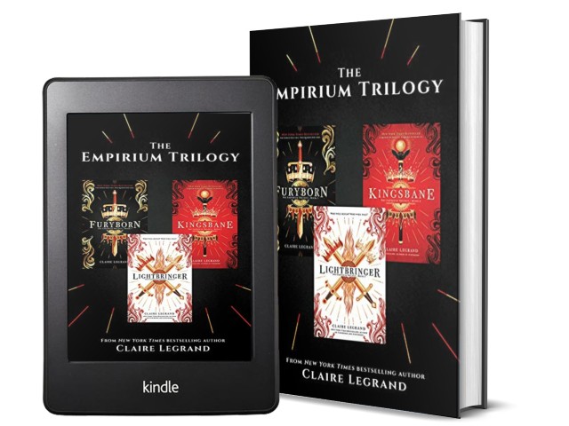 The Empirium Trilogy by Claire Legrand | Book Cover