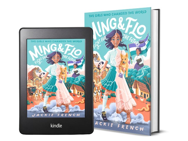 Ming and Flo fight for the Future by Jackie French | Book Cover