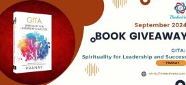 Book Giveaway 1 | September 2024 | Gita : Spirituality For Leadership and Success