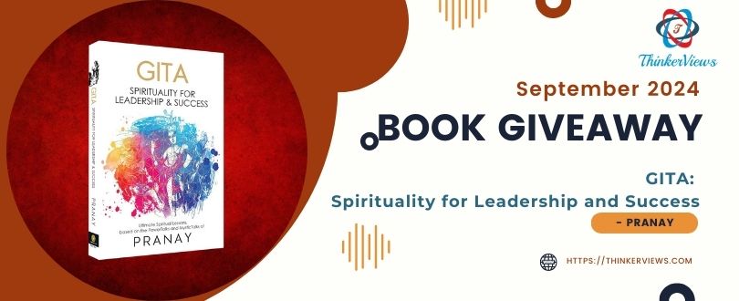 Book Giveaway 1 | September 2024 | Gita : Spirituality For Leadership and Success