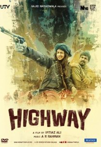 Highway - Hindi Movie - DVD Cover
