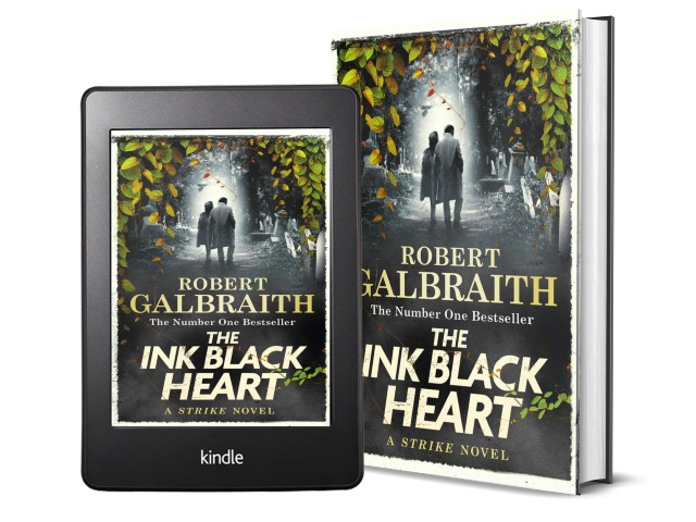 The Ink Black Heart (Cormoran Strike Series) by Robert Galbraith | Book Cover
