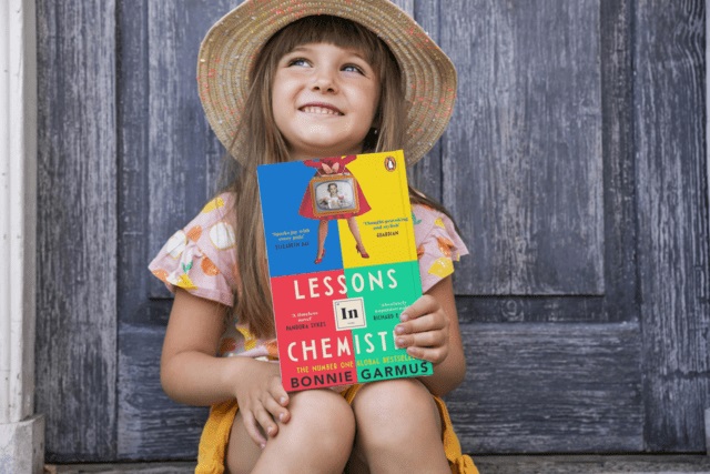 Lessons in Chemistry by Bonnie Garmus | Book Cover