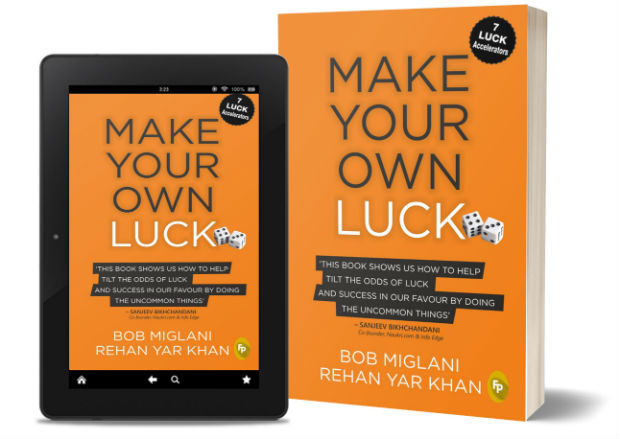 Make Your Own Luck By Bob Miglani & Rehan Yar Khan | Book Cover