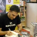 Olivier Lafont - Signing Warrior For Readers At An Event