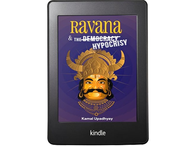 Ravana & The Democracy By Kamal Upadhyay | Book Cover
