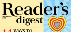 Reader’s Digest India | September 2015 Issue | Magazine Reviews