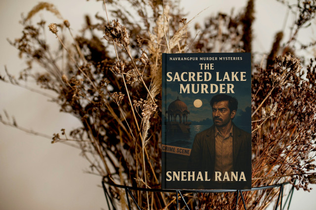The Sacred Lake Murder: A Thriller By Snehal Rana | Book Cover