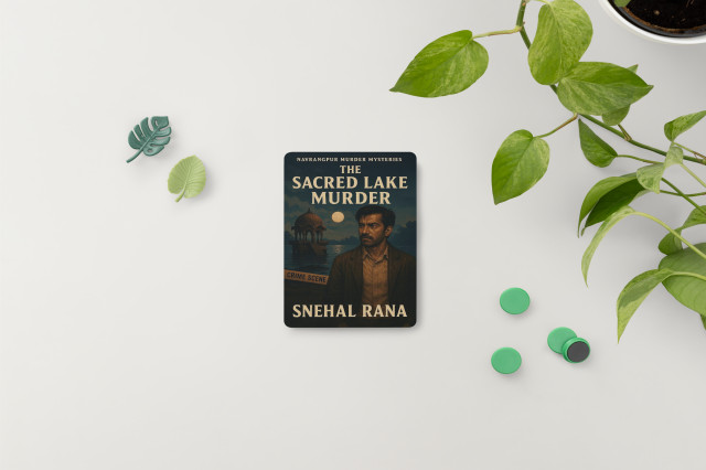 The Sacred Lake Murder: A Thriller By Snehal Rana | Book Cover