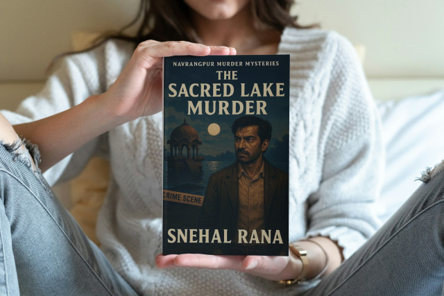 The Sacred Lake Murder: A Thriller By Snehal Rana | Book Cover