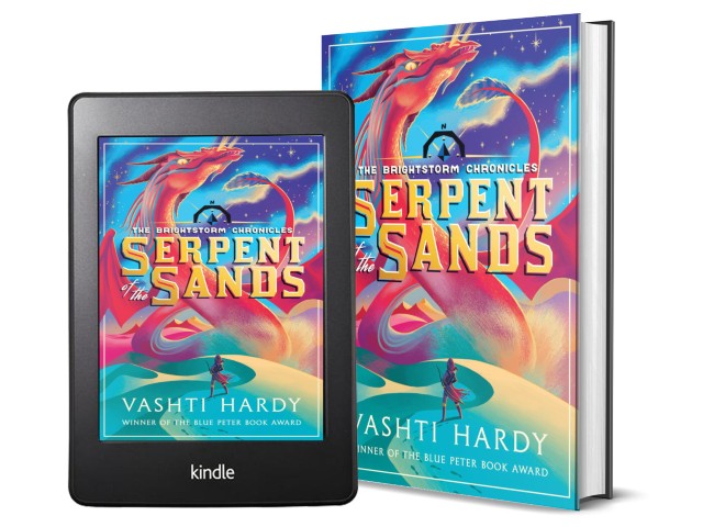 Serpents of the Sands by Vashti Hardy | Book Cover