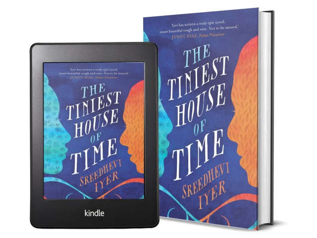 The Tiniest House of Time by Sreedhevi Iyer | Book Cover