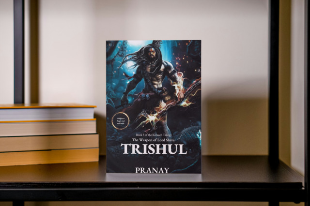 The Weapon Of Lord Shiva Trishul By Pranay Bhalerao | Kavaach Trilogy - 3 | Book Cover