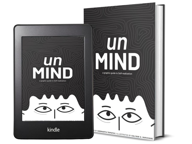 unMind: A Graphic Guide to Self-realization By Siddharth Tripathi | Book Cover