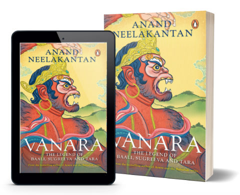 Vanara: The Legend of Baali, Sugreeva and Tara by Anand Neelakantan | Book Cover