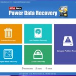 Power Data Recovery - Welcome Screen